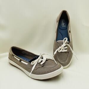 Ked's Ortholite Women's Tan Boat Slip On Shoes Size 9 NWT